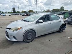2016 Toyota Corolla le for sale in Miami, FL