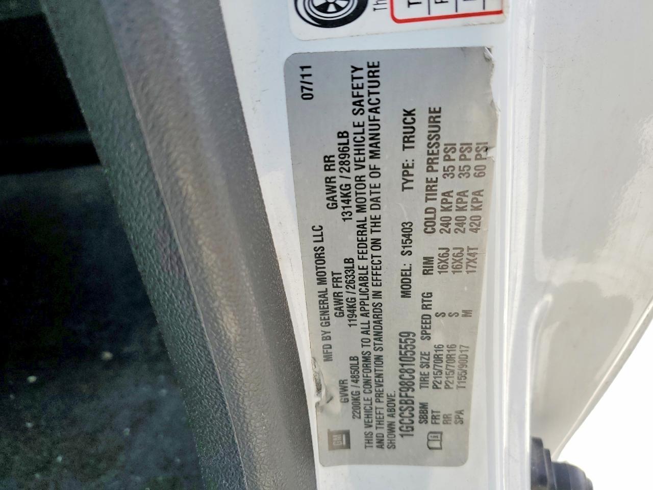 2012 Chevrolet Colorado