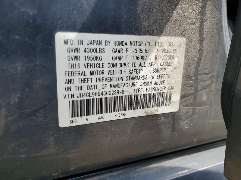 2005 Acura TSX