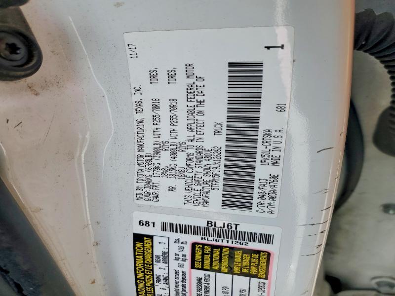 2018 Toyota Tundra SR