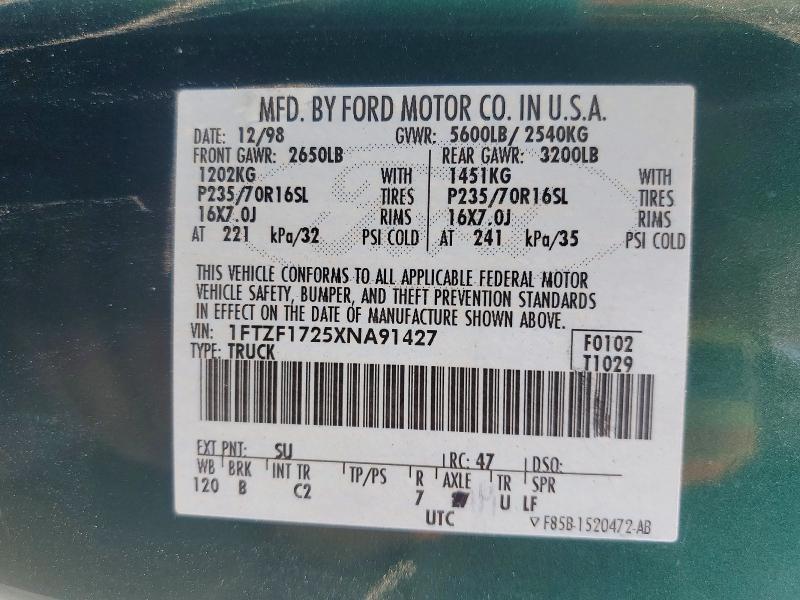 1999 Ford F150