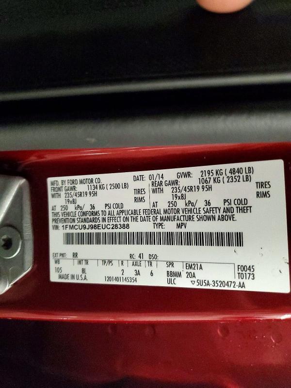 2014 Ford Escape Titanium