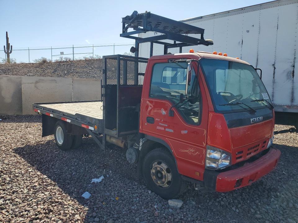 2006 Isuzu NPR Flatbed Truck