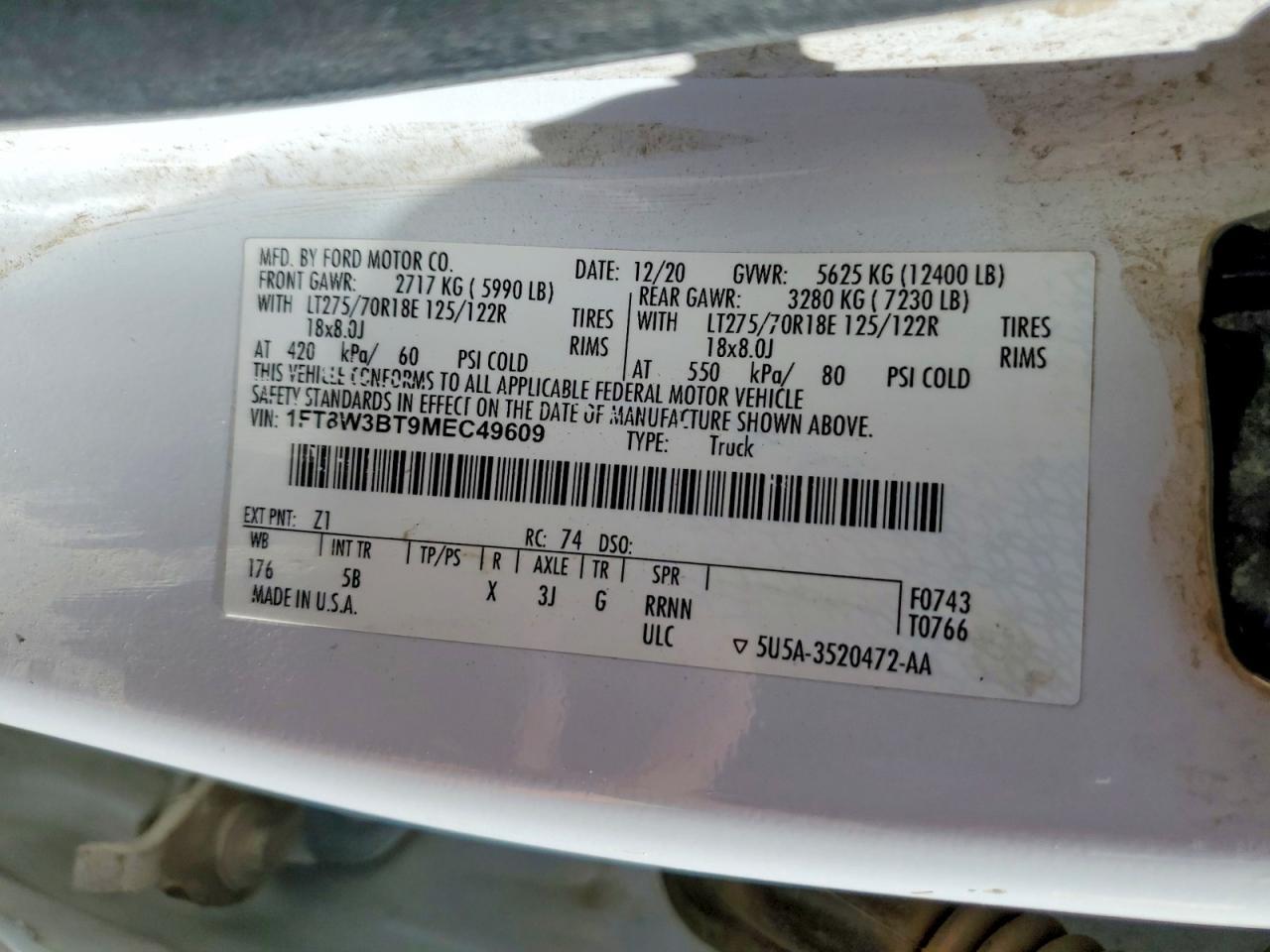 2021 Ford F350 Super Duty