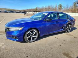Honda salvage cars for sale: 2021 Honda Accord Sport