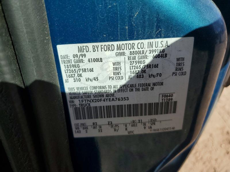 2000 Ford F250 Super Duty