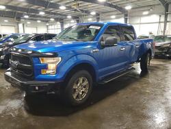 Salvage trucks for sale at Ham Lake, MN auction: 2015 Ford F150 Supercrew