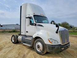 Salvage trucks for sale at Eldridge, IA auction: 2016 Kenworth T680 Semi Truck