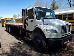 Salvage trucks for sale at New Britain, CT auction: 2013 Freigliner 2013 Freightliner Business Class M2 Flatbed Truck