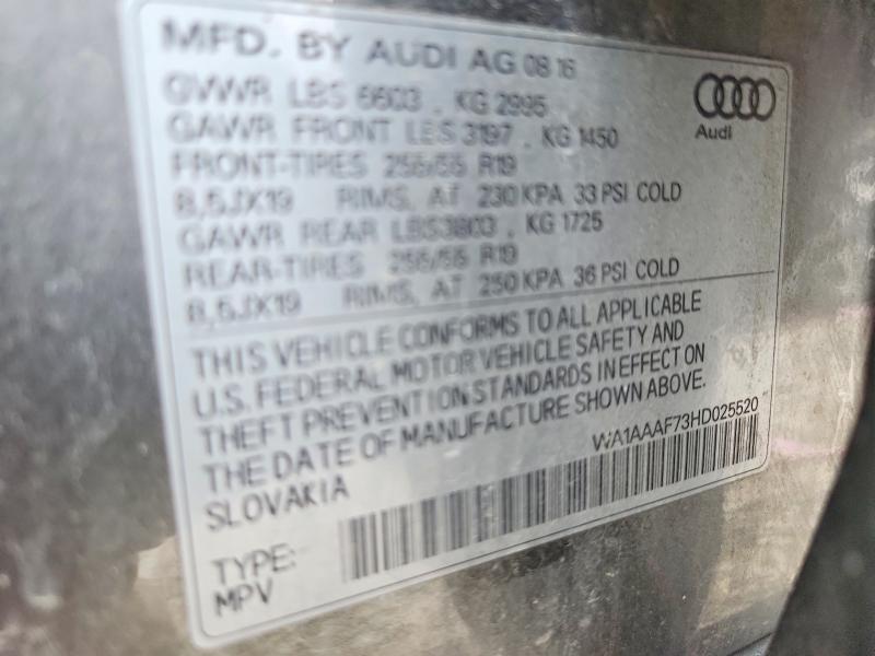 2017 Audi Q7 Premium