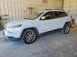 Jeep salvage cars for sale: 2015 Jeep Cherokee Limited