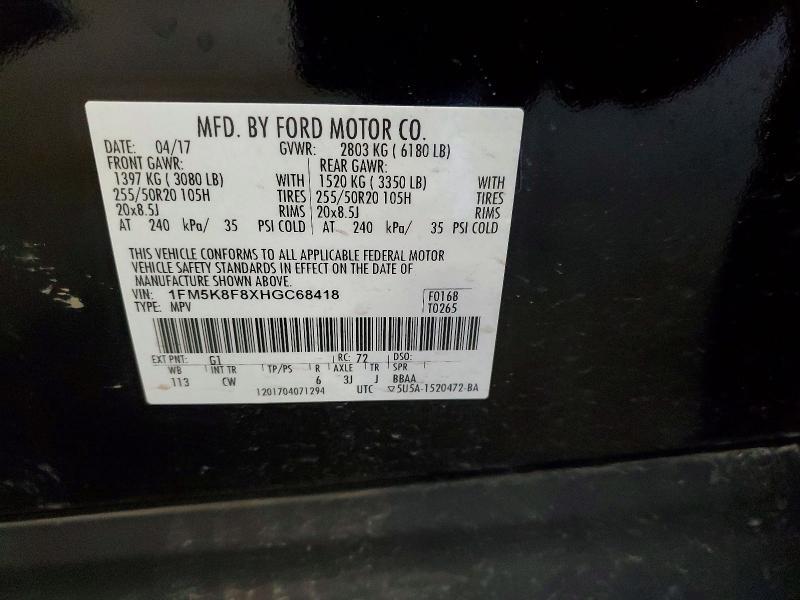 2017 Ford Explorer Limited