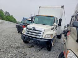 Salvage trucks for sale at Loganville, GA auction: 2013 Hino 258/268 BOX Truck