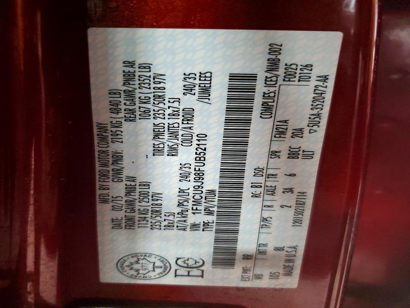 2015 Ford Escape Titanium