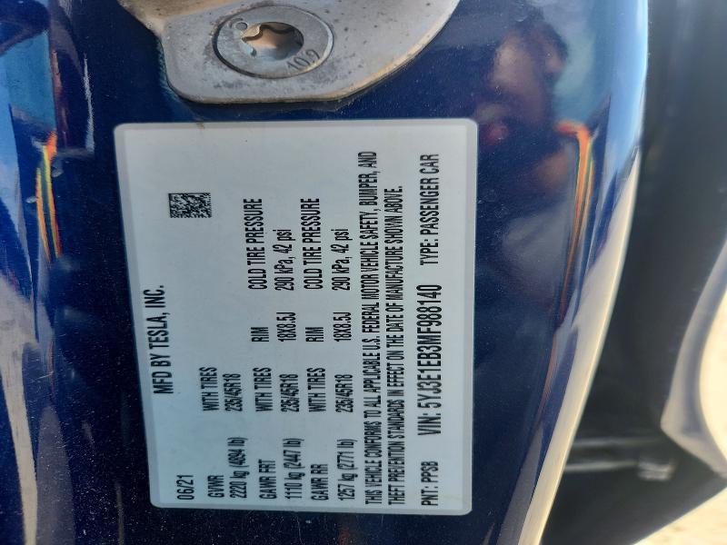 2021 Tesla Model 3