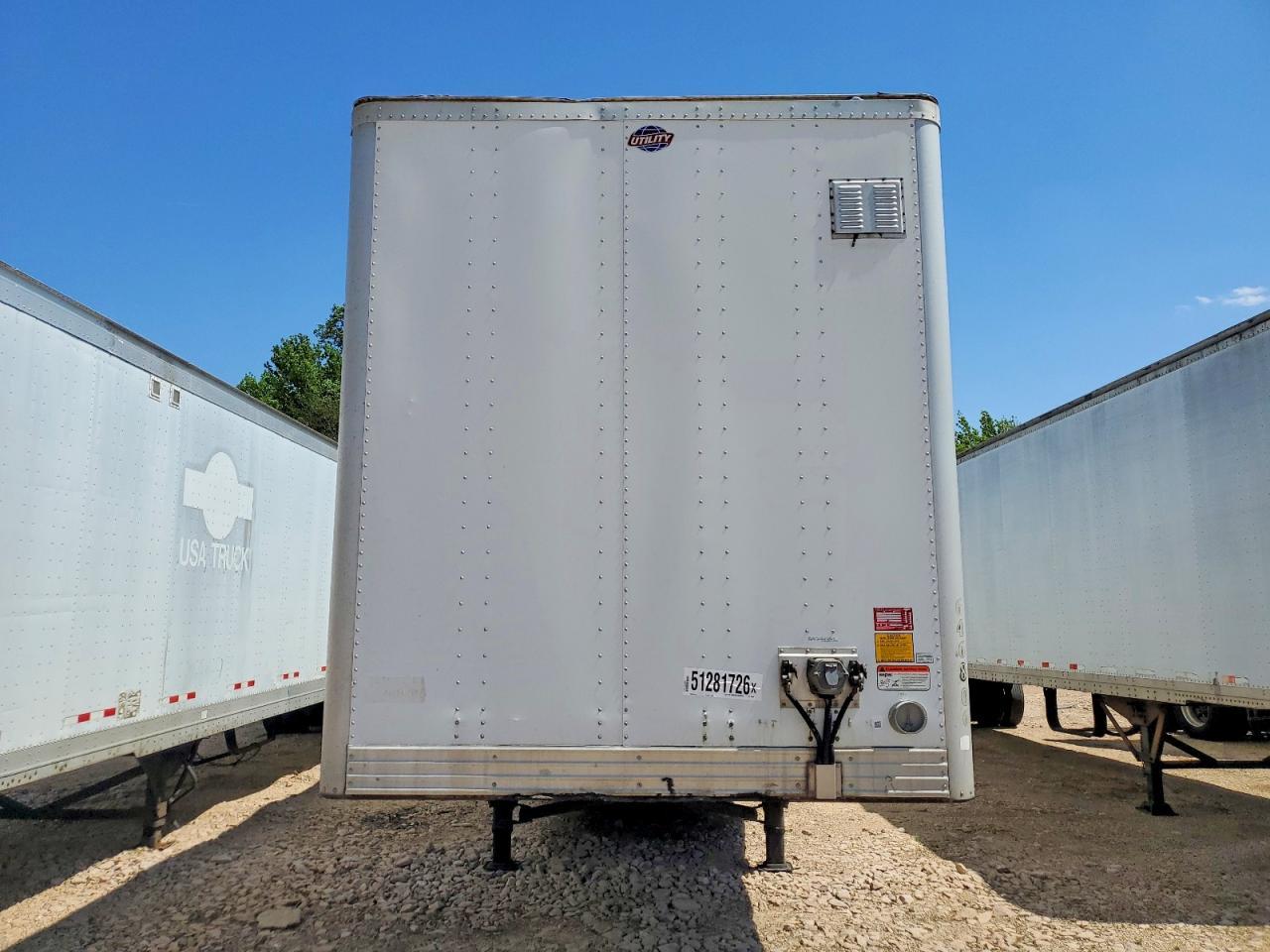 2016 Utlity Trailer 2016 Utlity VS2DX DRY Van Trailer