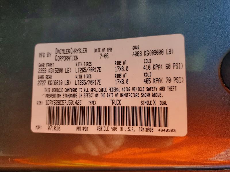2007 Dodge RAM 2500 ST