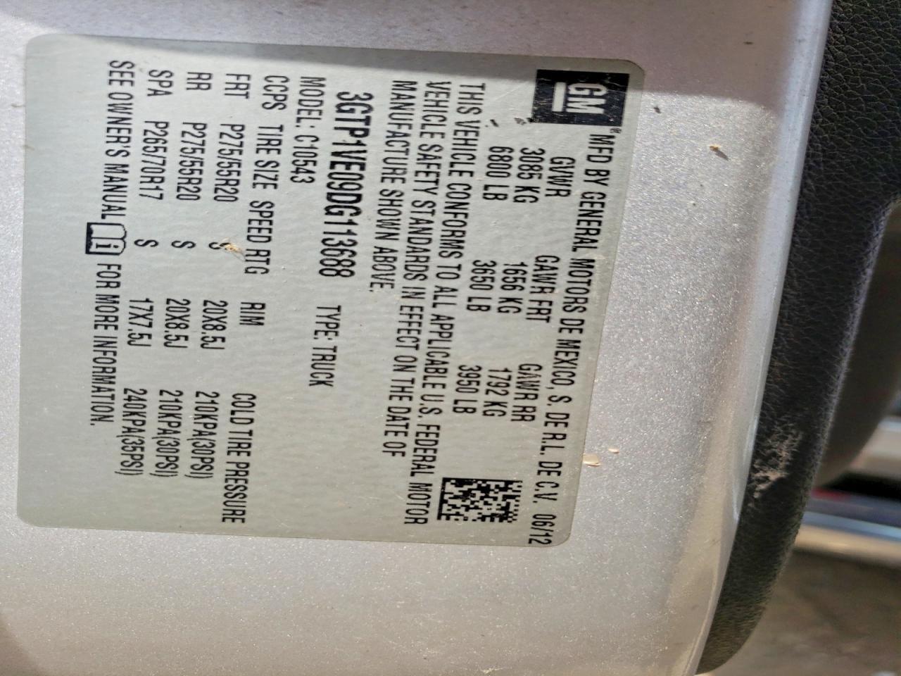 2013 GMC Sierra C1500 SLE