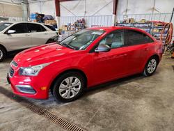 2015 Chevrolet Cruze ls for sale in Mcfarland, WI