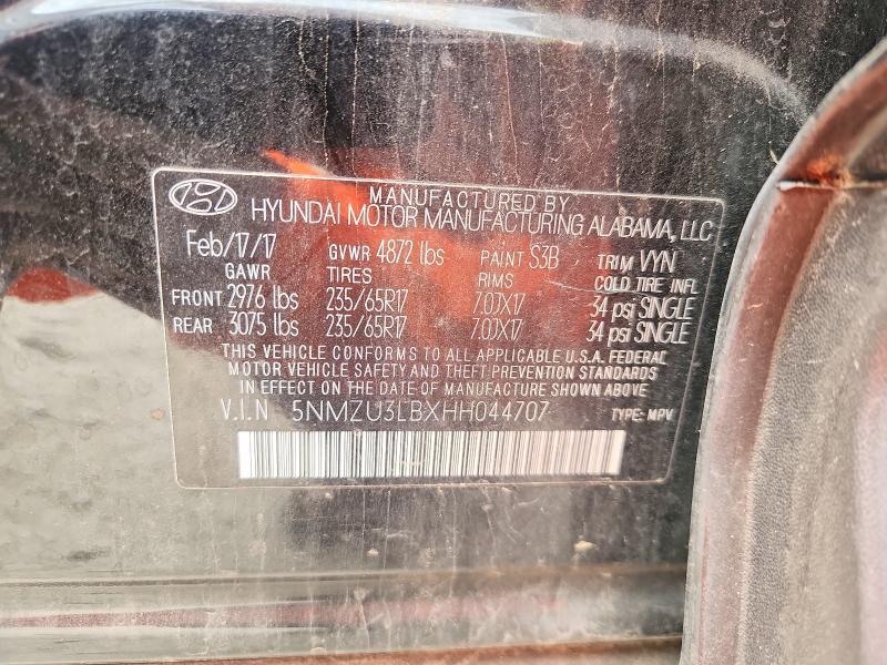 2017 Hyundai Santa fe Sport 2.4l