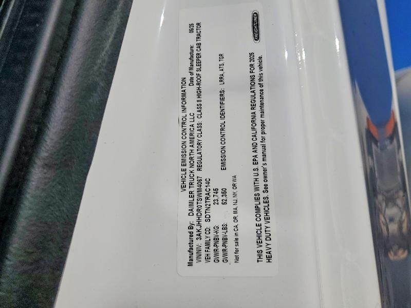 2026 Freigliner 2026 Freightliner Cascadia 126 Semi Truck