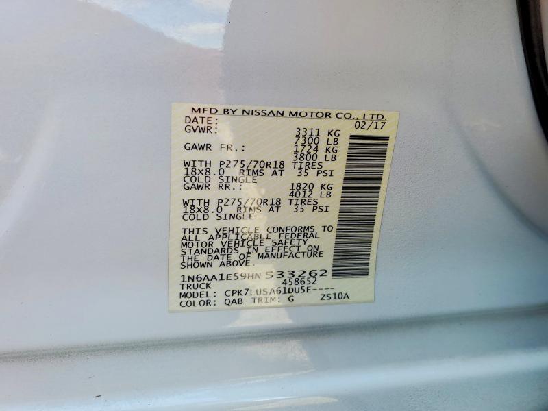 2017 Nissan Titan PRO-4X