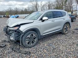 Hyundai Santa fe salvage cars for sale: 2019 Hyundai Santa fe Limited 2.0t