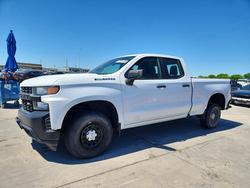 Salvage trucks for sale at Grand Prairie, TX auction: 2019 Chevrolet Silverado C1500