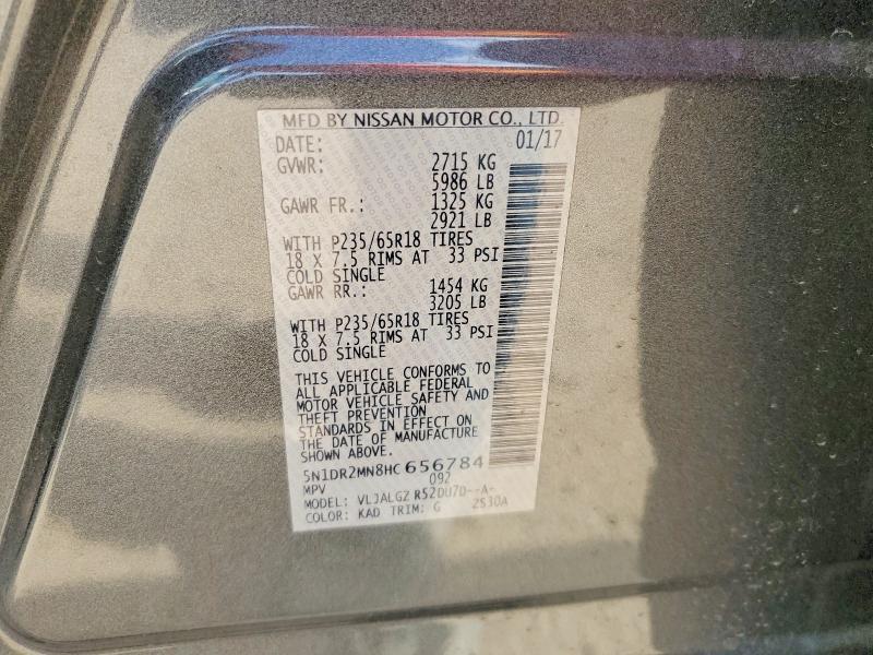 2017 Nissan Pathfinder sl