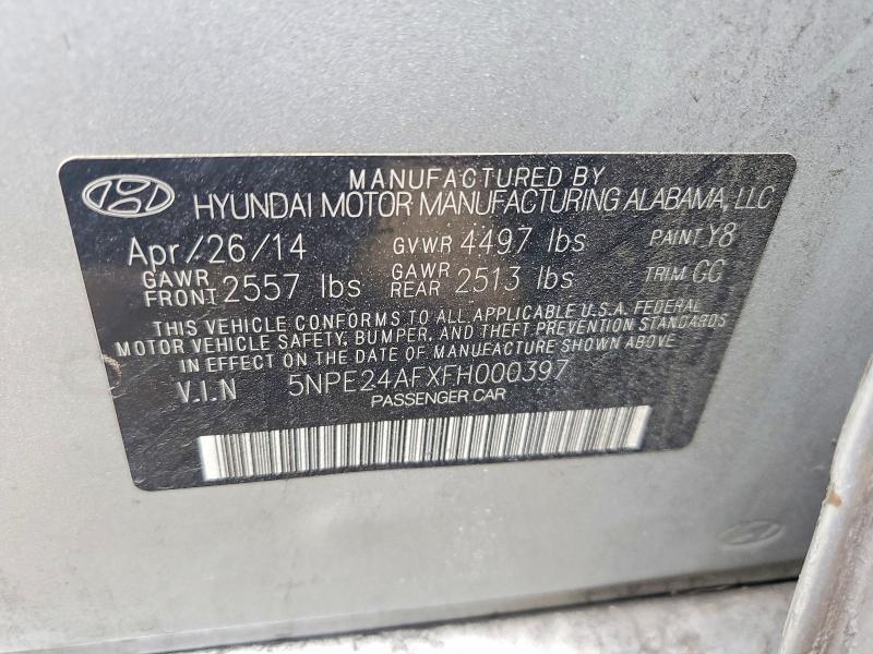 2015 Hyundai Sonata se