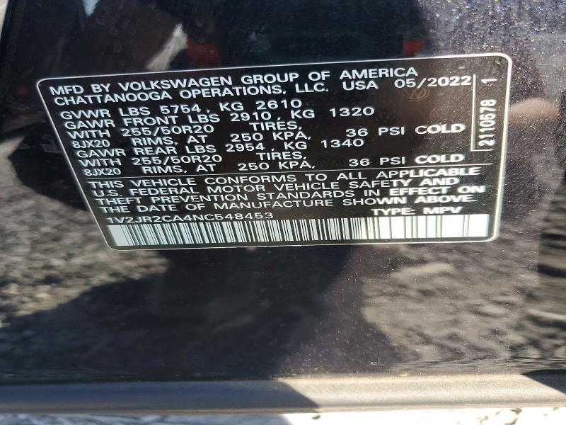 2022 Volkswagen Atlas se