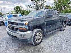 Salvage trucks for sale at Riverview, FL auction: 2018 Chevrolet Silverado K1500 LT