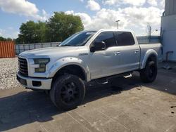 Salvage trucks for sale at Apopka, FL auction: 2015 Ford F150 Supercrew
