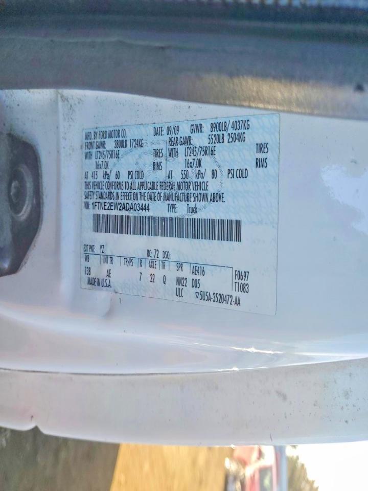 2010 Ford E250 Delivery Van