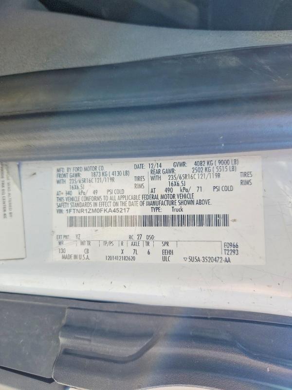 2015 Ford Transit 250 Delivery van