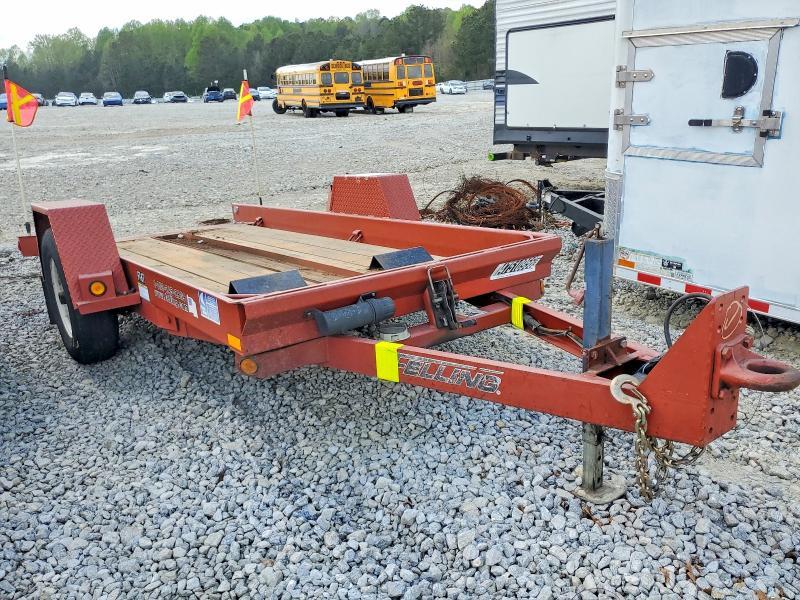 2015 Felling F-6 T-1 Tilt Deck Equipment Trailer