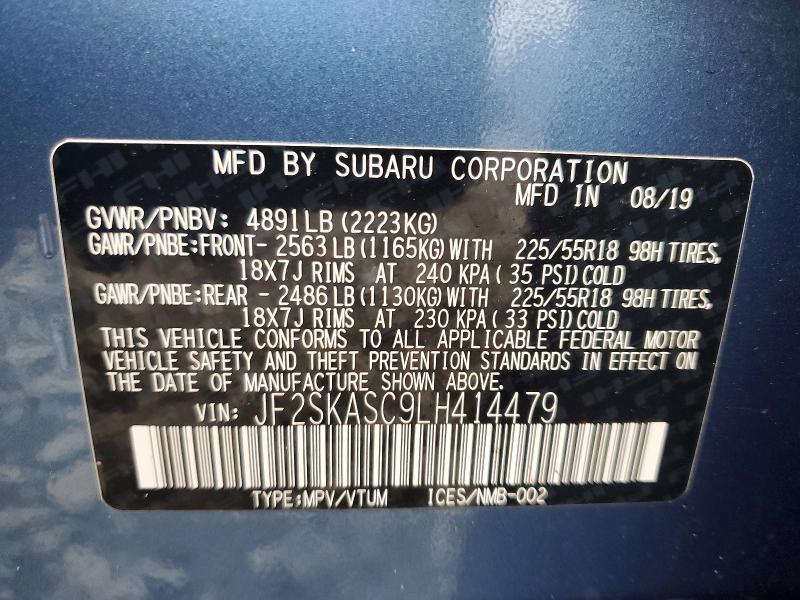 2020 Subaru Forester Limited