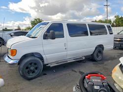 Salvage cars for sale from Copart San Martin, CA: 2007 Ford E350 Utility / Service Van