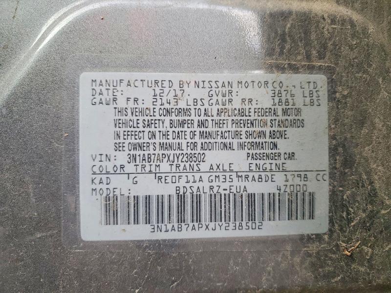 2018 Nissan Sentra sr