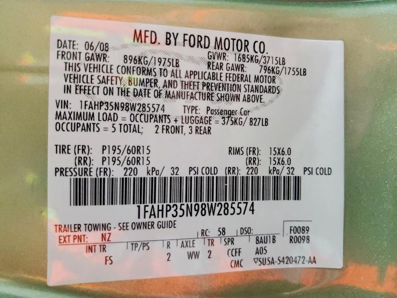 2008 Ford Focus se