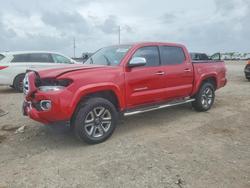 Salvage trucks for sale at Houston, TX auction: 2019 Toyota Tacoma Limited