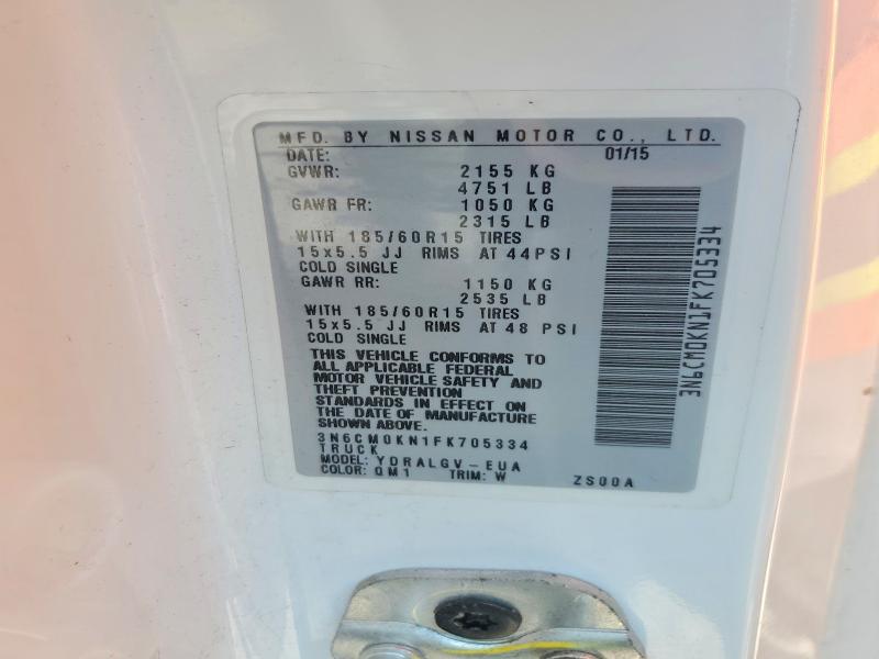 2015 Nissan NV200 Utility / Service Van