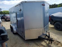 Salvage trucks for sale at Hampton, VA auction: 2019 Foresriver 2019 Forest River 7X14 Enclosed Cargo Trailer
