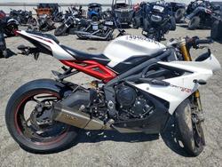 Salvage motorcycles for sale at Colton, CA auction: 2017 Triumph Daytona 675R ABS