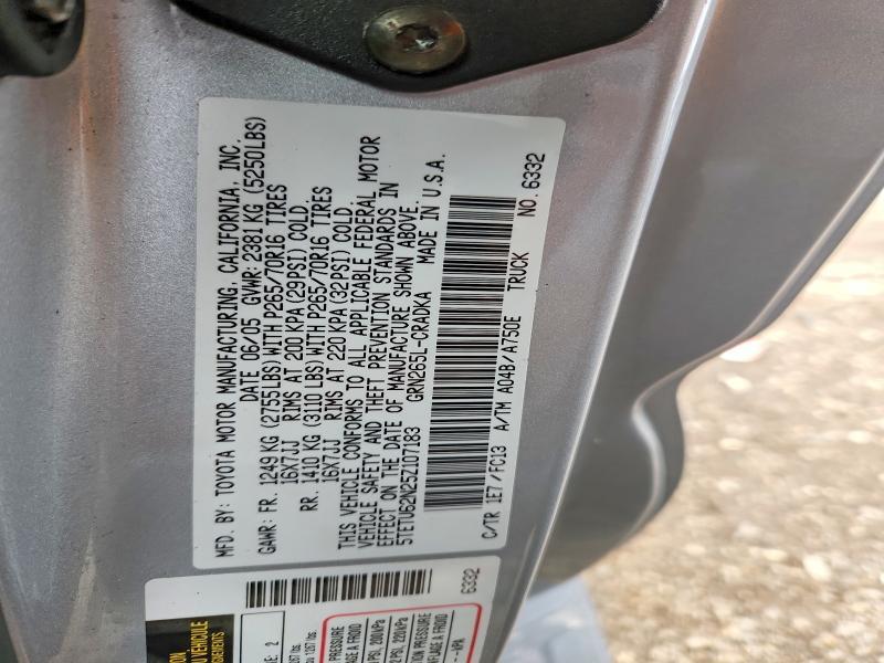 2005 Toyota Tacoma Prerunner V6