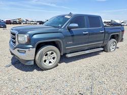 Salvage trucks for sale at Amarillo, TX auction: 2017 GMC Sierra K1500 SLT