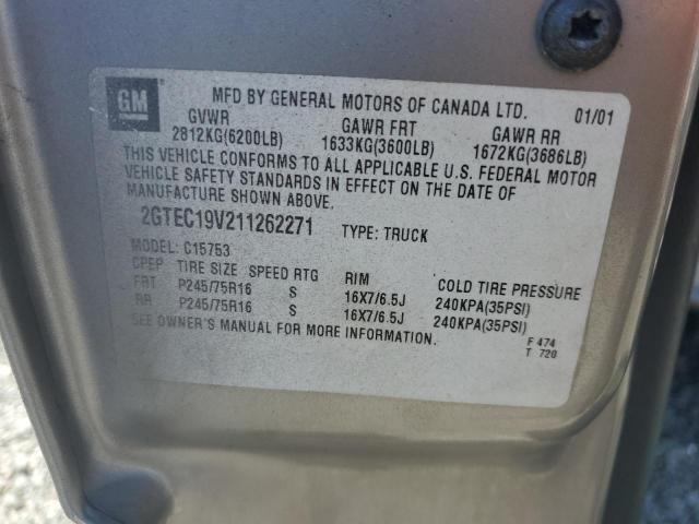 2001 GMC New Sierra C1500