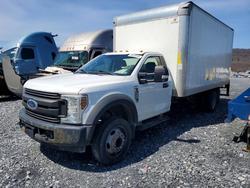 Salvage trucks for sale at Grantville, PA auction: 2019 Ford F450 Super BOX Truck