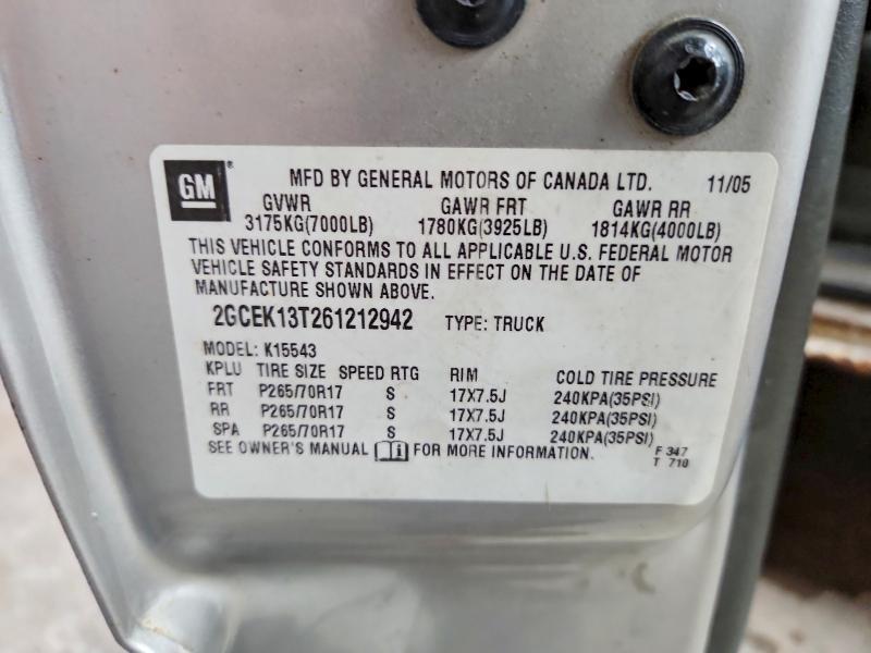 2006 Chevrolet Silverado K1500