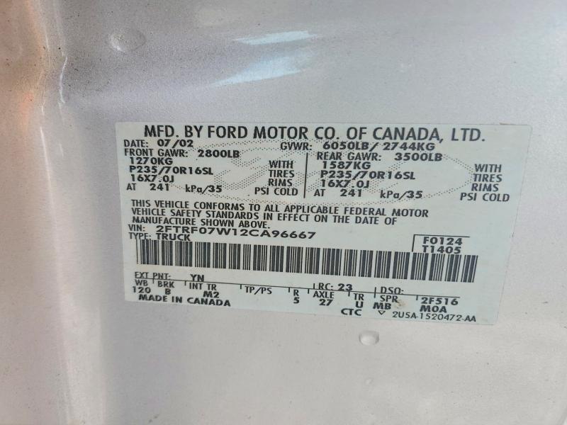 2002 Ford F150